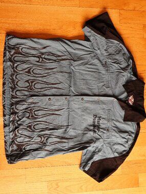 Harley Davidson Button-Down
